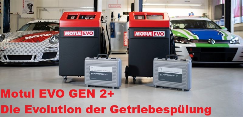 Automatik-Getriebe-Spülung mit Motul EVO GEN2+ Bild: Automatik-Getriebe-Spülung